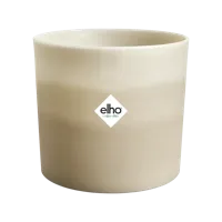 Elho colour gradient round 18 zandsteen beige