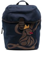 Leathersmith of London sac à dos à imprimé Lion - Bleu - thumbnail