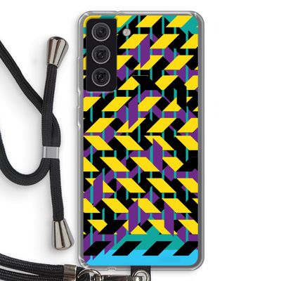 Skew Bee 3: Samsung Galaxy S21 FE Transparant Hoesje met koord