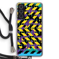 Skew Bee 3: Samsung Galaxy S21 FE Transparant Hoesje met koord