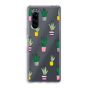Sanseveria: Sony Xperia 5 Transparant Hoesje