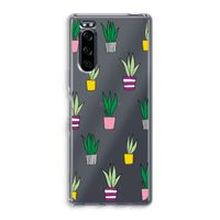 Sanseveria: Sony Xperia 5 Transparant Hoesje