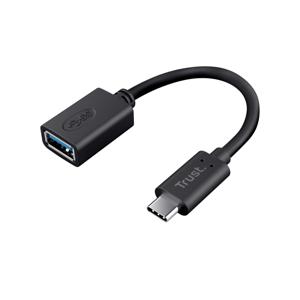 Trust Calyx - USB-C naar USB-A adapter - Zwart