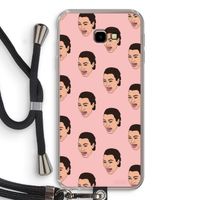 Ugly Cry Call: Samsung Galaxy J4 Plus Transparant Hoesje met koord