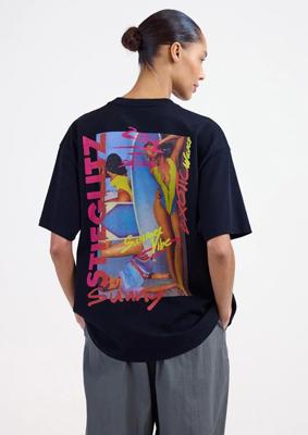 Stieglitz Ceira Oversized T-Shirt | Zwart