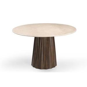 Giga Meubel - Eettafel Rond Marmer Ø120cm - Faiza