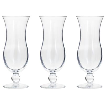 Secret de Gourmet Cocktail glazen - 12x stuks - 440 ml - transparant - 8 x 21 cm