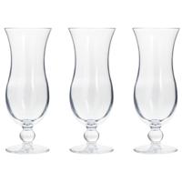 Secret de Gourmet Cocktail glazen - 12x stuks - 440 ml - transparant - 8 x 21 cm