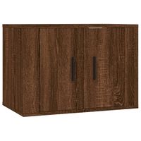 vidaXL Tv-wandmeubel 57x34,5x40 cm bruin eikenkleur