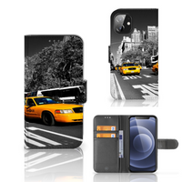 Apple iPhone 12 Mini Flip Cover New York Taxi