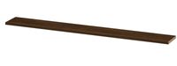 INK wandplank in houtdecor 3,5cm dik voorzijde afgekant voor ophanging in nis 275x35x3,5cm, koper eiken