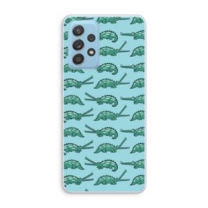 Kroko: Samsung Galaxy A73 Transparant Hoesje