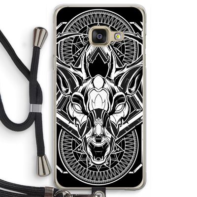 Oh Deer: Samsung Galaxy A3 (2016) Transparant Hoesje met koord