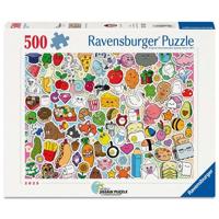 Ravensburger - Puzzel van 500 stukjes - Kawaii stickers - Volwassenen en kinderen vanaf 12 jaar - Puzzel van topkwaliteit - 12001796