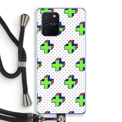 8-bit N°10: Samsung Galaxy Note 10 Lite Transparant Hoesje met koord