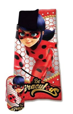 Zagtoon slaapzak Ladybug junior 68 x 138 cm polyester rood