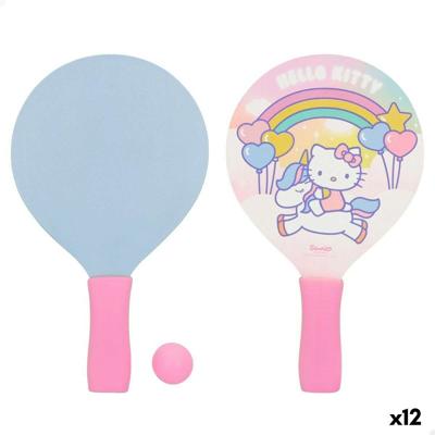 Strandschepjes met Bal Hello Kitty Hout (12 Stuks)
