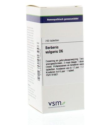 VSM Berberis vulgaris D6 (200 tab)