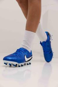 Nike Tiempo Legend 10 Academy FG/MG Voetbalschoenen Junior Blauw - Maat 36 - Kleur: Blauw | Soccerfanshop