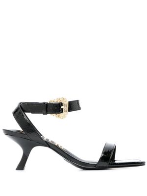 Versace Jeans Couture sandales à boucles - Noir