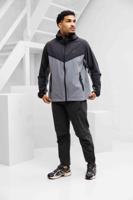 Nike Tech Woven Trainingspak Heren Donkergrijs/Grijs - Maat XL - Kleur: Donkergrijs | Soccerfanshop Nike Tech Woven Trainingspak Heren Donkergrijs/Grijs - Maat XL - Kleur: Donkergrijs | Soccerfanshop