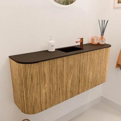 Toiletmeubel Mondiaz Joya | 103.2 cm | Meubelkleur Oak | Faye wastafel Urban Midden | 1 kraangat Toiletmeubel Mondiaz Joya | 103.2 cm | Meubelkleur Oak | Faye wastafel Urban Midden | 1 kraangat