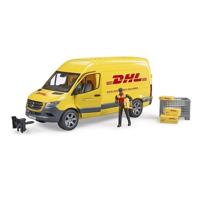 Bruder Mercedes sprinter DHL met bestuurder