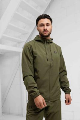 Under Armour Rival Woven Windbreaker Heren Groen - Maat XXL - Kleur: Groen | Soccerfanshop