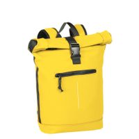 New Rebels Mart New York Geel 21L Rugtas Rolltop Waterafstotend Laptop 15.6"