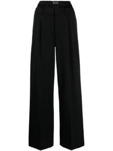 Alexander Wang pantalon à design superposé - Noir