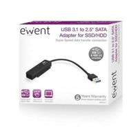 USB-naar-SATA-adapter voor Harde Schijf Ewent EW7017 2,5" USB 3.0