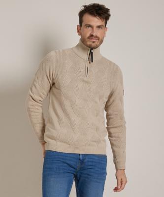 trui met zigzag dessin