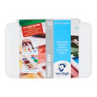 Van Gogh Aquarelverf Pocket Box - 12 Halve Napjes