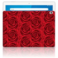 Lenovo Tab M10 Siliconen Hoesje Red Roses