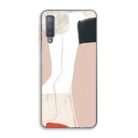 Lava: Samsung Galaxy A7 (2018) Transparant Hoesje
