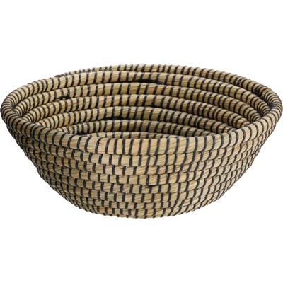 Fruitschaal Rotan - gevlochten riet - D32 x H12 cm - naturel - rond