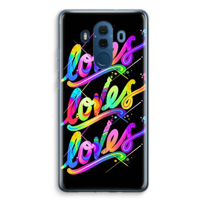 Loves: Huawei Mate 10 Pro Transparant Hoesje