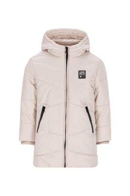 Like Flo winter winterjas meisjes - beige - Abbi - gewatteerd, capuchon