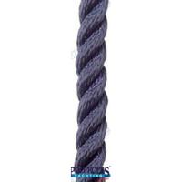 POL1166042128 - BLAUW BOVENWERK POLYESTER 28MM. (110M)