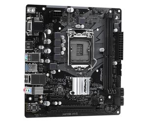 H410M-HVS - Moederbord - Micro ATX - LGA1200 Socket - H410 – Realtek ALC887 - Intel Gigabit LAN – USB 3.2 Gen1 - HDMI, D-Sub