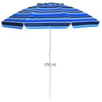 220 cm Strandparaplu UPF50 + Draagbare Parasol Parasolparaplu Strand Zonnescherm