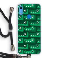 Crocs: Huawei Y6s Transparant Hoesje met koord Crocs: Huawei Y6s Transparant Hoesje met koord