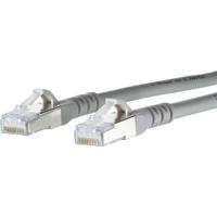 Metz Connect 1308457033-E RJ45 Netwerkkabel, patchkabel CAT 6A S/FTP 7.00 m Grijs Snagless 1 stuk(s)