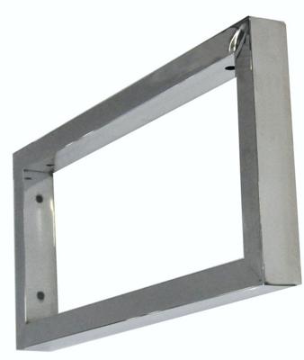 Wiesbaden Chroom vierkante supportbeugel 46x22 Wiesbaden Chroom vierkante supportbeugel 46x22