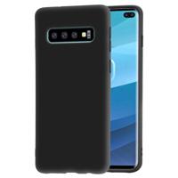 Frosted zachte TPU beschermhoes voor Galaxy S10+(Black)