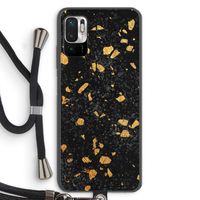 Terrazzo N°7: Xiaomi Redmi Note 10 5G Transparant Hoesje met koord
