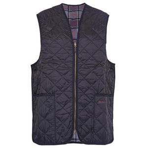 Binnenvoering Quilted Waistcoat black