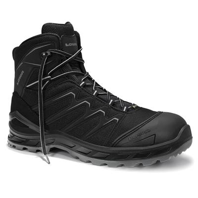 Lowa Werkschoen Larrox Work GTX Mid 5480 S3 | Zwart/Grijs | Maat 44 - 4063606292695