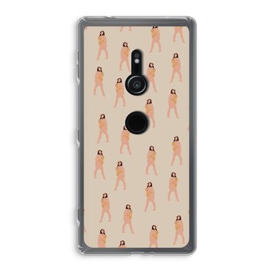 You're so golden: Sony Xperia XZ2 Transparant Hoesje