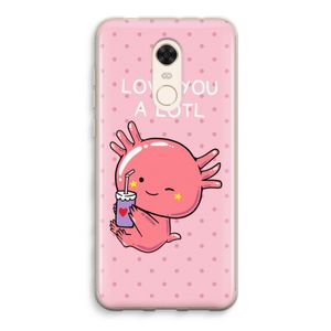 Love You A Lotl: Xiaomi Redmi 5 Transparant Hoesje